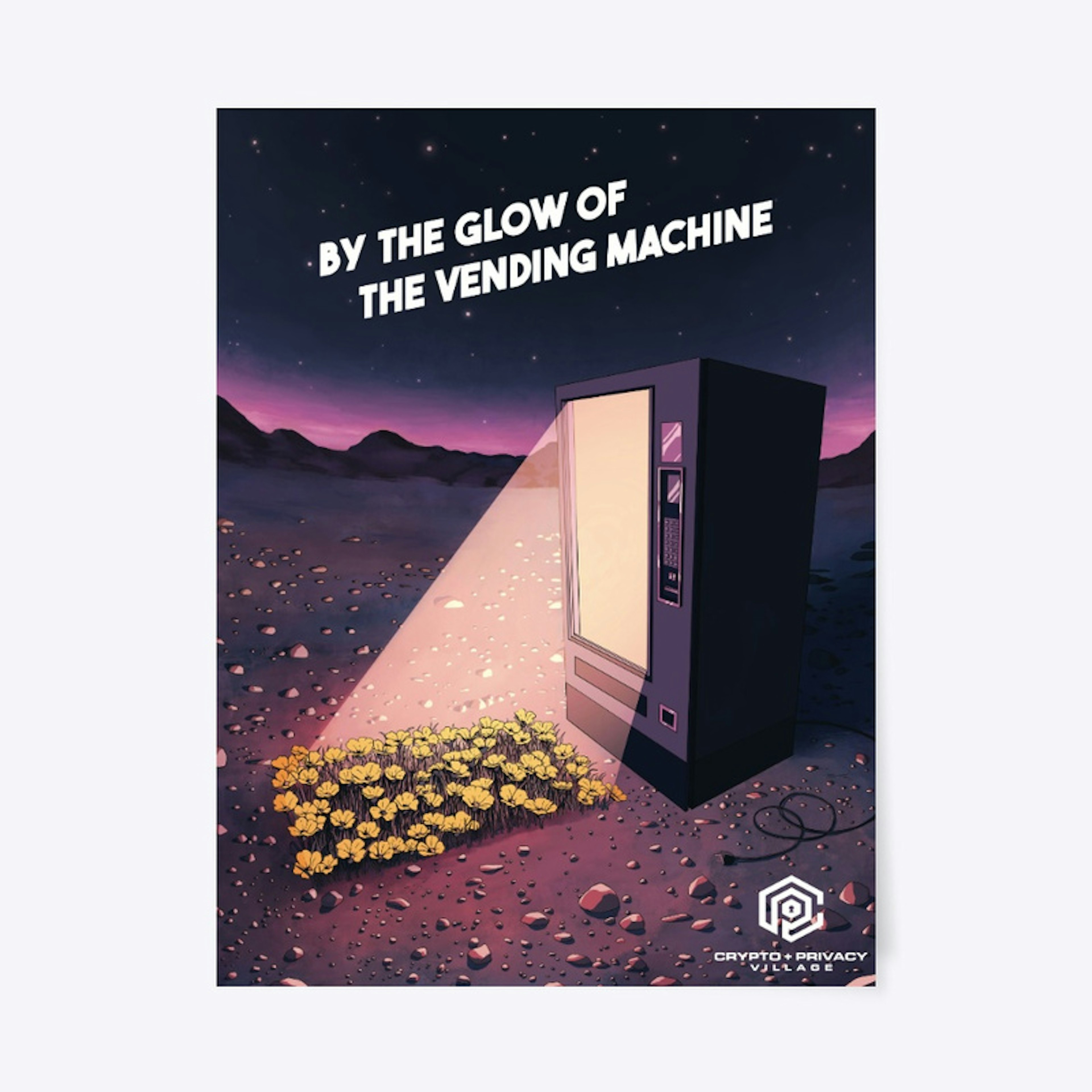 Glow of the Vending Machine Poster